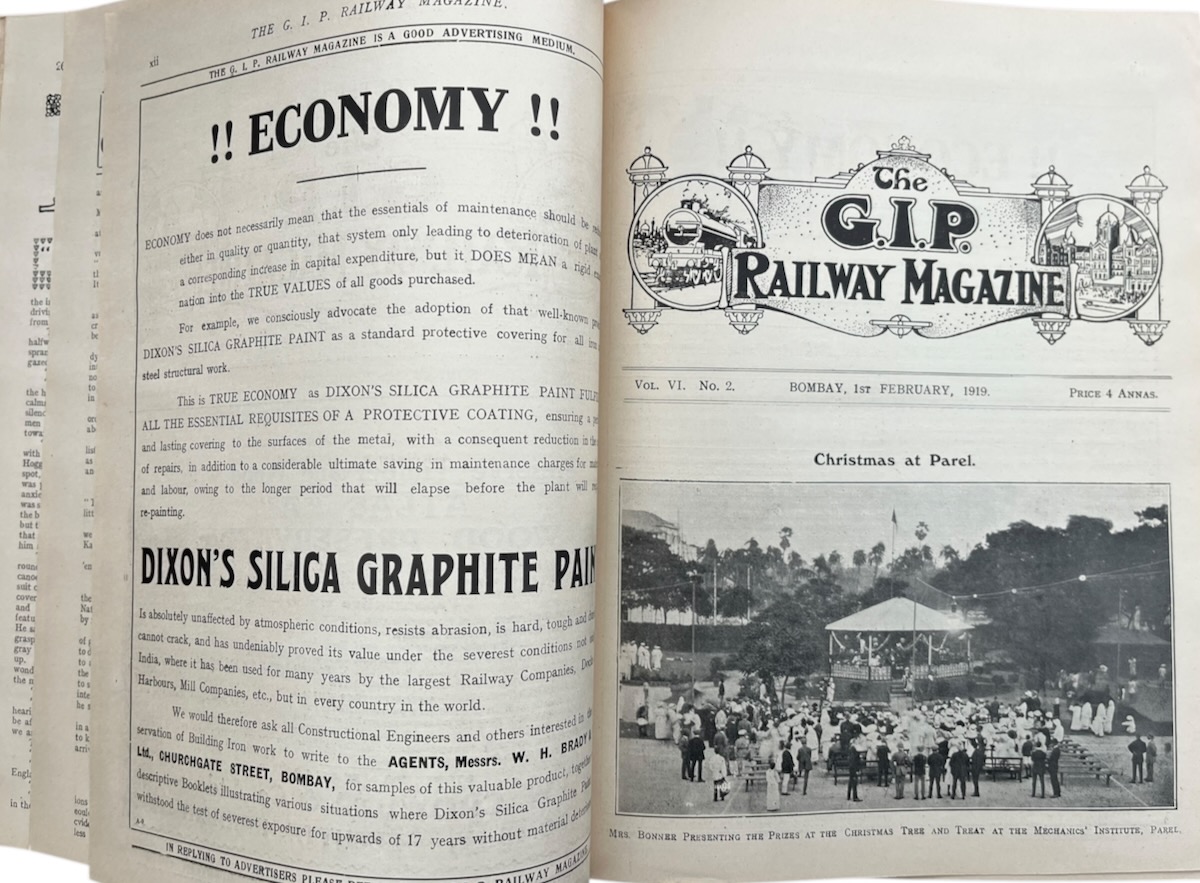 The G.I.P. Railway Magazine. Volume VI January to December 1919.