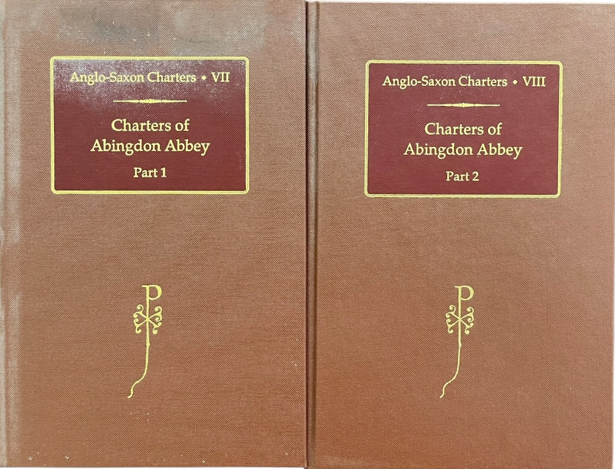 Charters of Abingdon Abbey. Part 1 [and] Part 2.