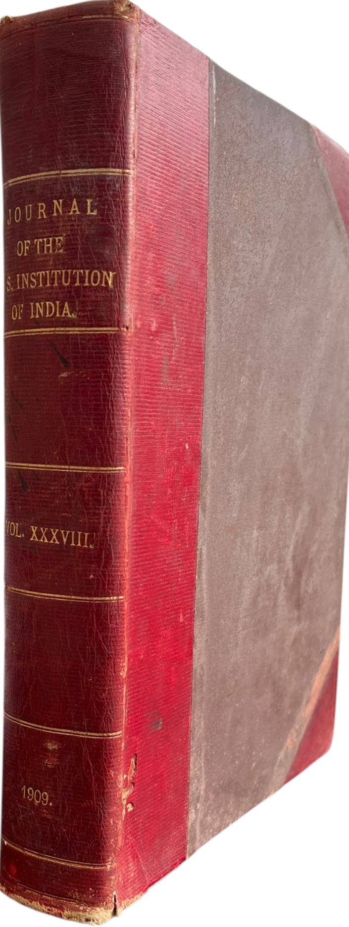 Journal of the United Service Institution of India. Vol. XXXVIII. January 1909 -