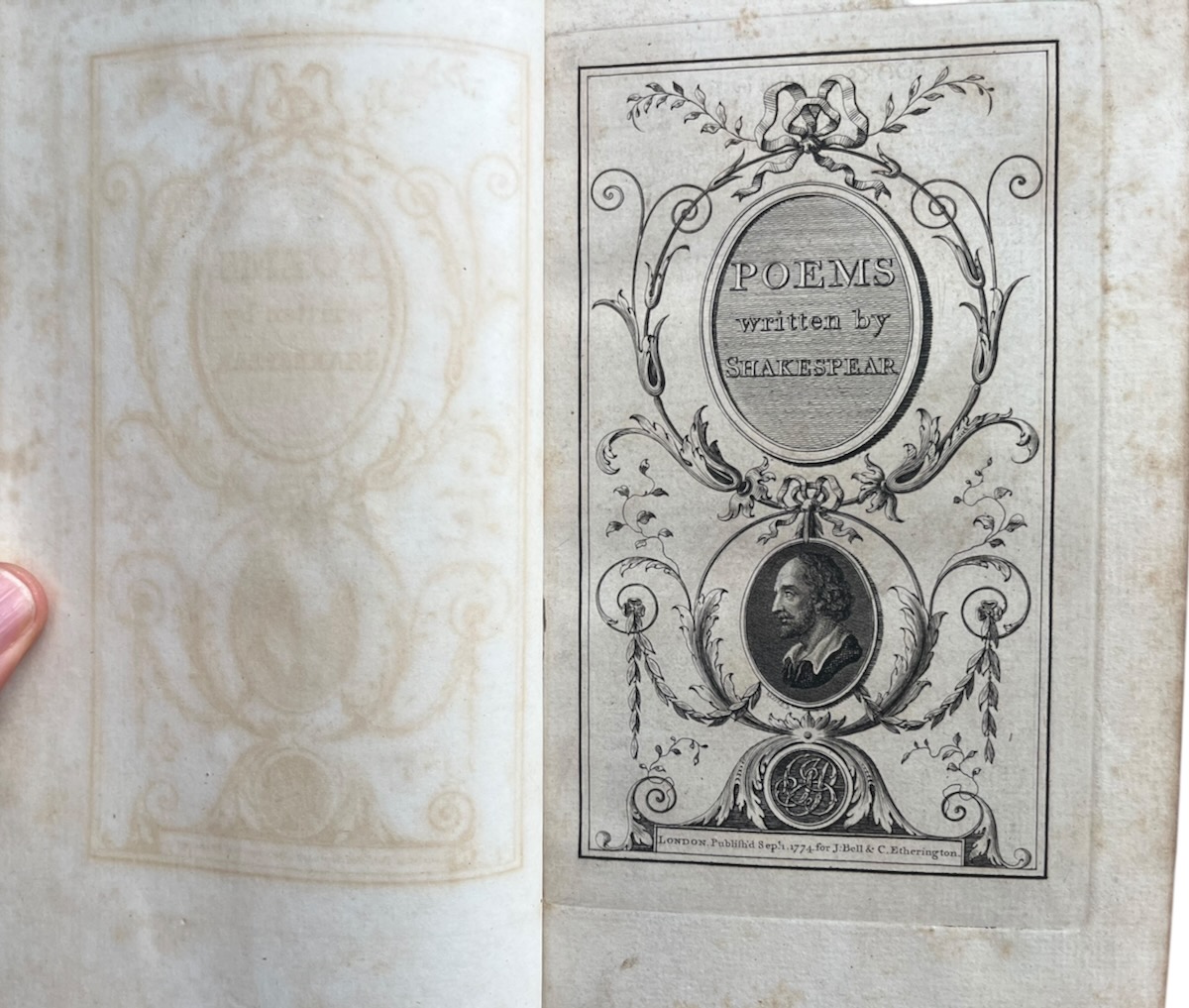 Bell&rsquo;s Edition of Shakespeare&rsquo;s Plays, as they are now performed at the Theatres Royal in London; Regulated from the prompt books of each house. By permission, with notes critical and illustrative; by the authors of the Dramatic Censor. [with] The Life of Shakespeare and Poems.