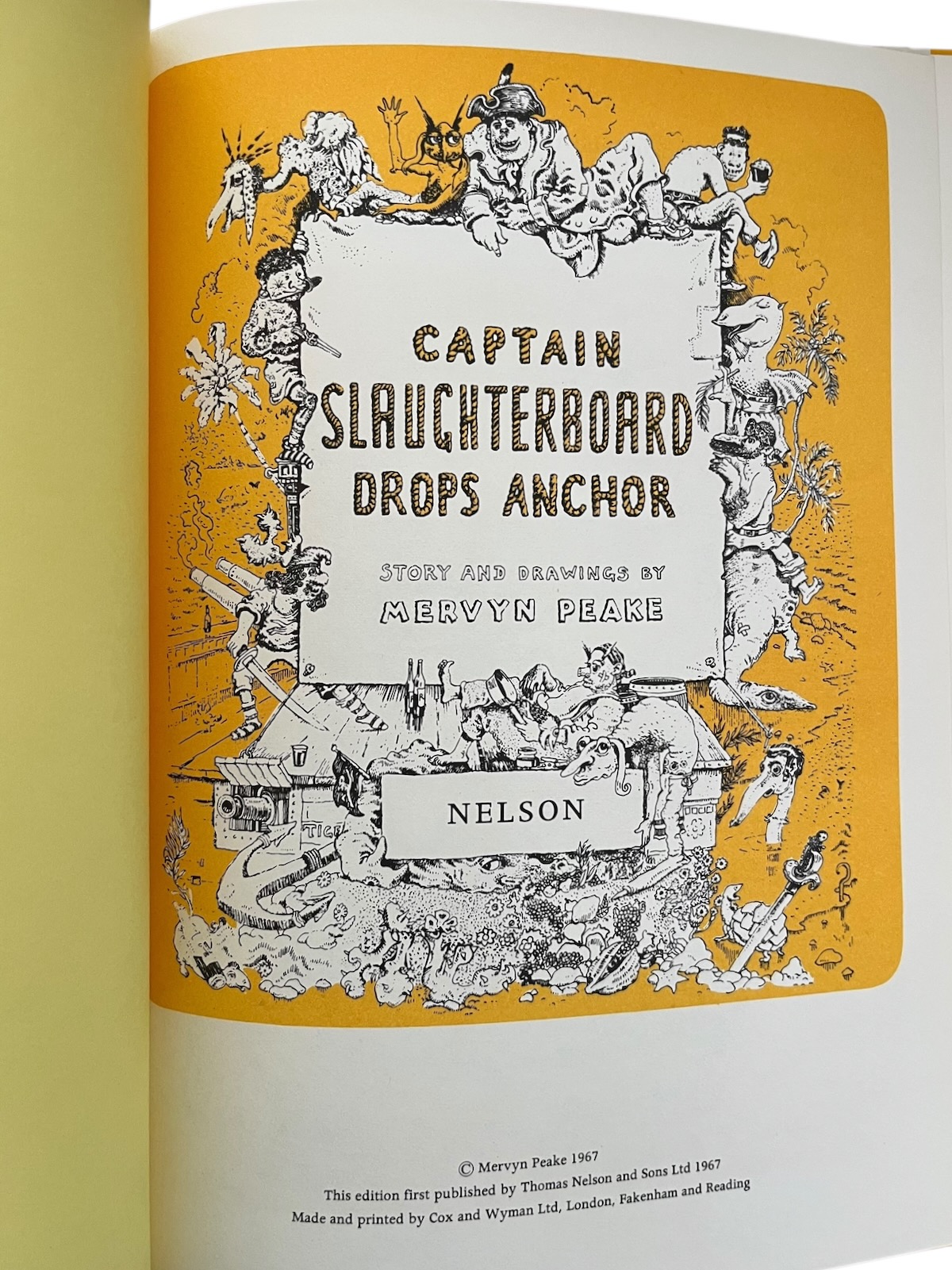 Captain Slaughterboard Drops Anchor.