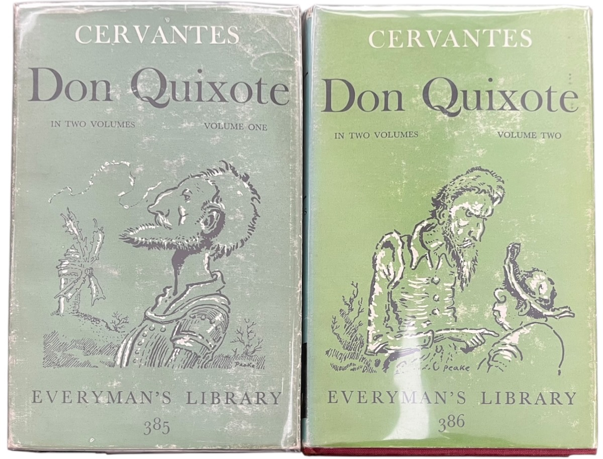 Don Quixote, by Cervantes.