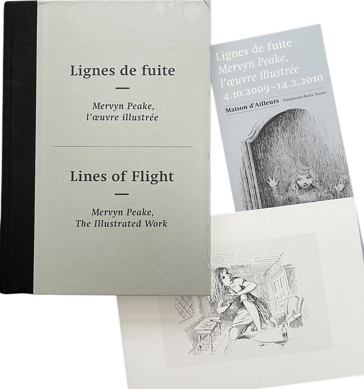 Lignes de Fuite. Mervyn Peake, l&rsquo;oeuvre illustr&eacute;e: Lines of Flight. Mervyn Peake, the illustrated work.