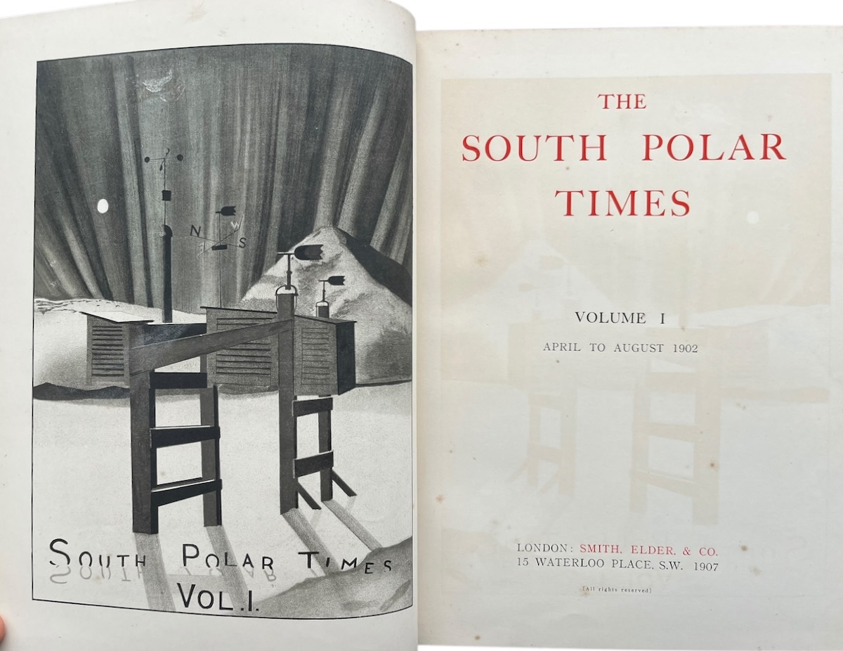 The South Polar Times. Volumes I - II [and] IV.