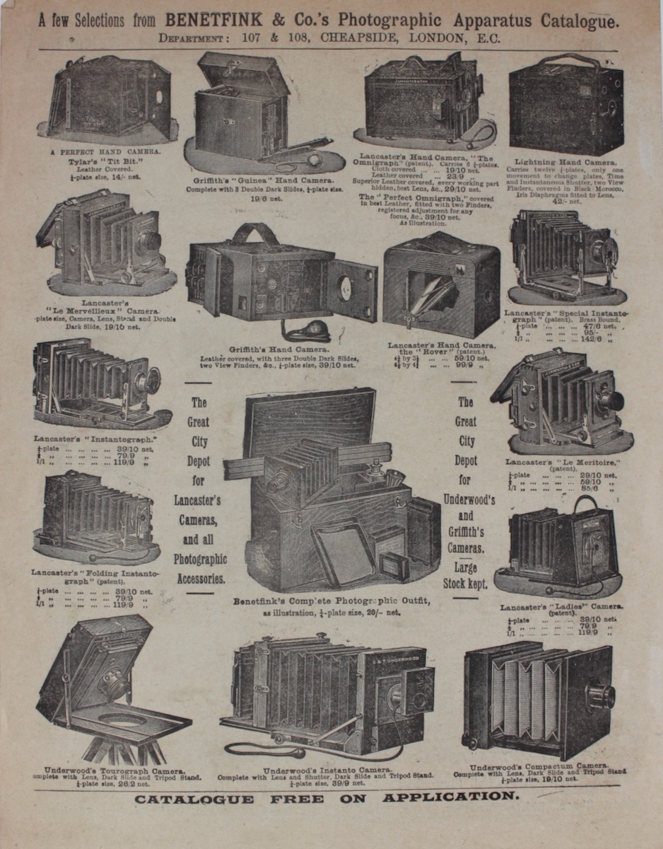 A Few Selections from Benetfink & Company&rsquo;s Sports and Games Catalogue.