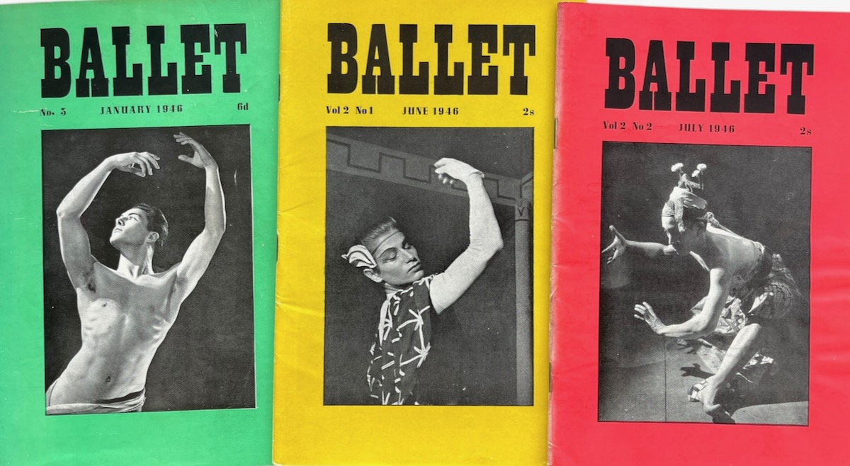 Ballet. No. 3; and Volume 2, No. 2 and No. 3.