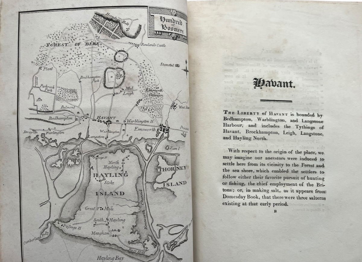 Topographical Account of the Hundred of Bosmere, in Hampshire, Comprising the Parishes of Havant, Warblington, and Hayling.