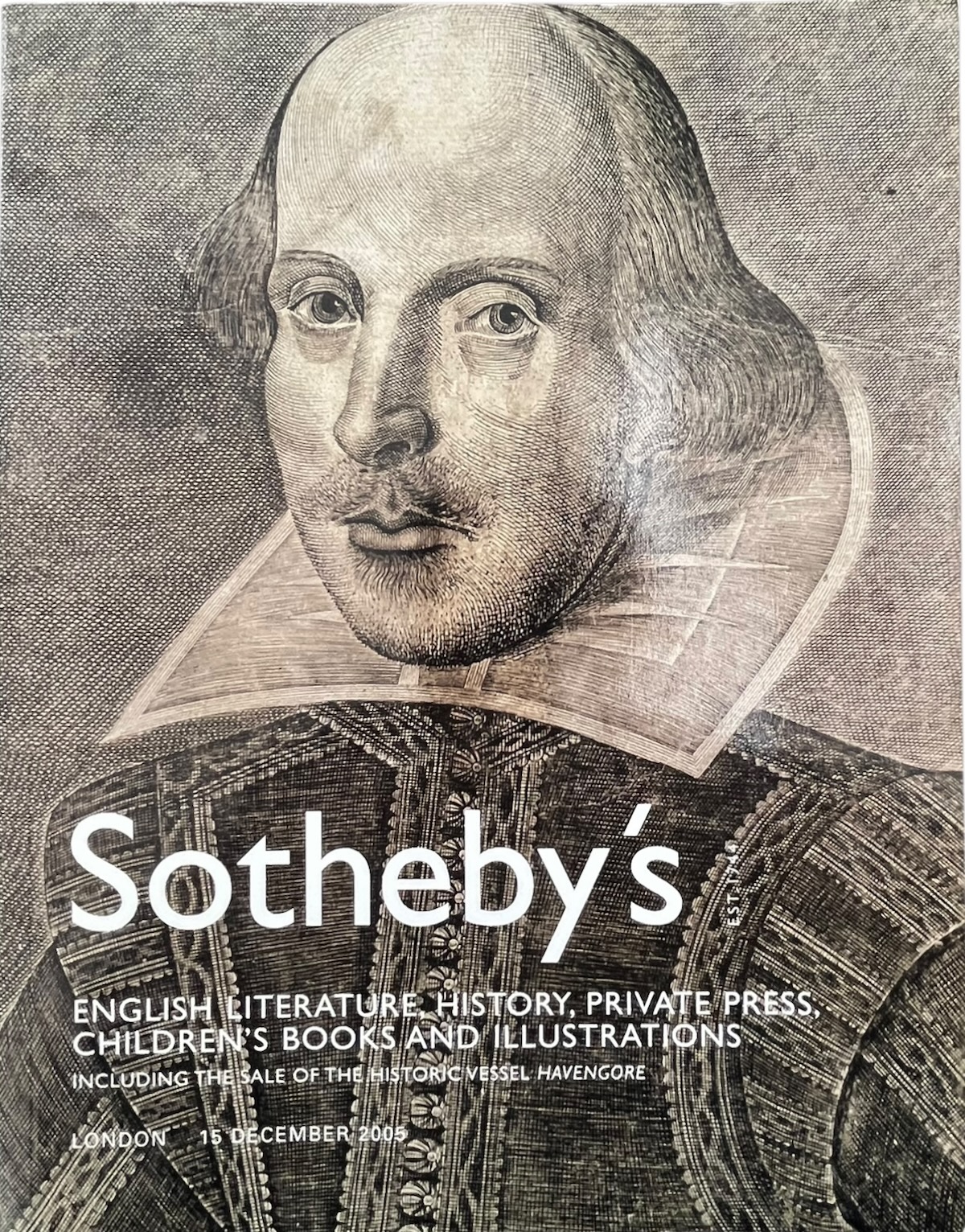 [Auction Catalogue] English Literature, History, Private Press, Children&rsquo;s Books and Illustrations.
