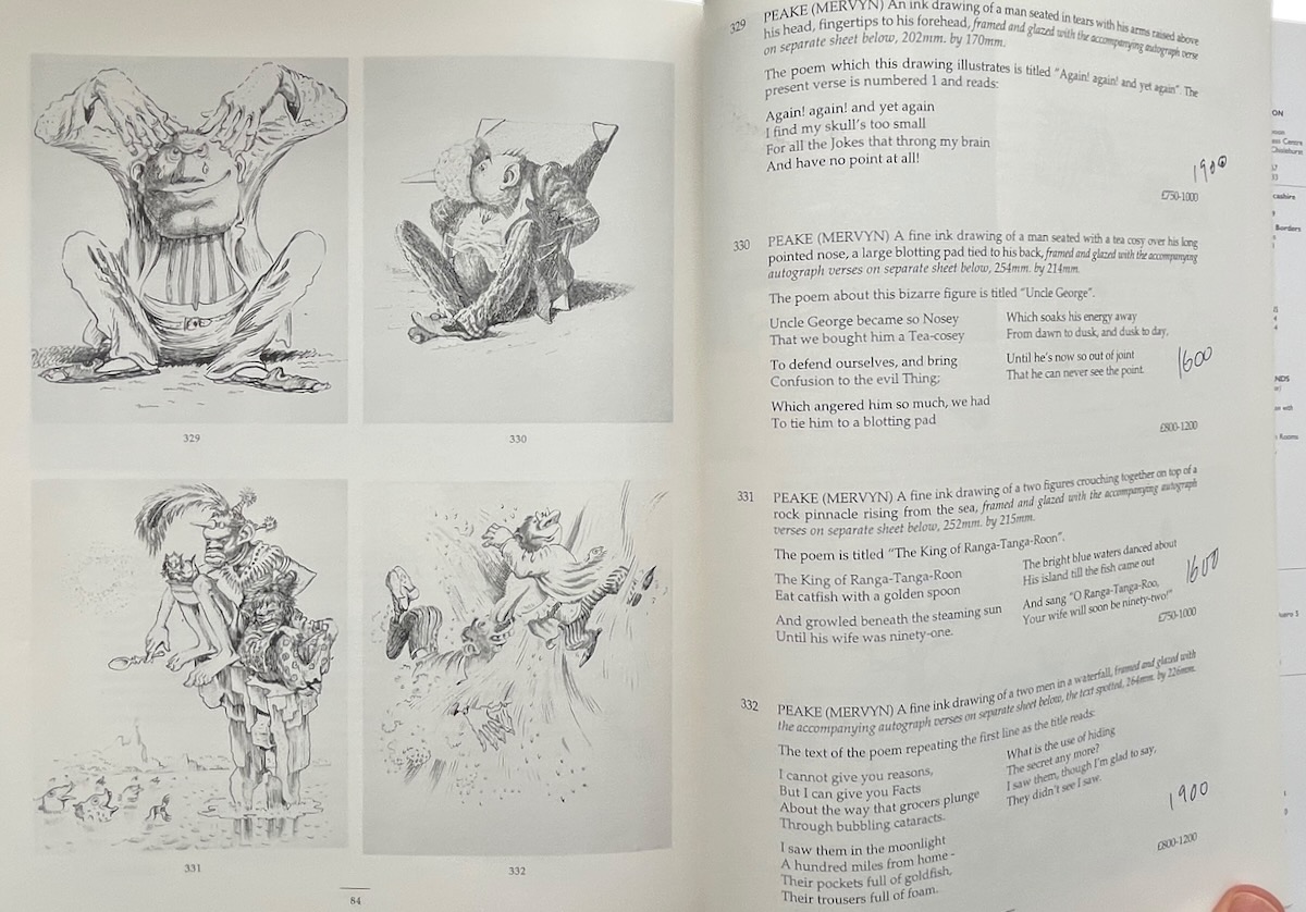[Auction Catalogue] Illustrated Books, Children&rsquo;s Books and Related Drawings.