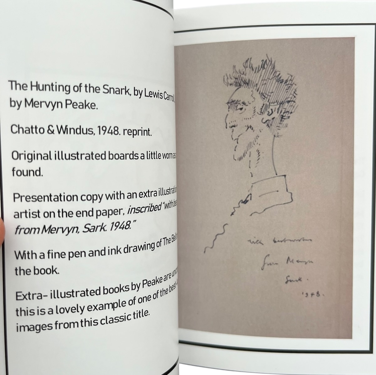 Mervyn Peake (1911 - 1968) drawings, watercolours, oils, letters, signed books and other rare items.