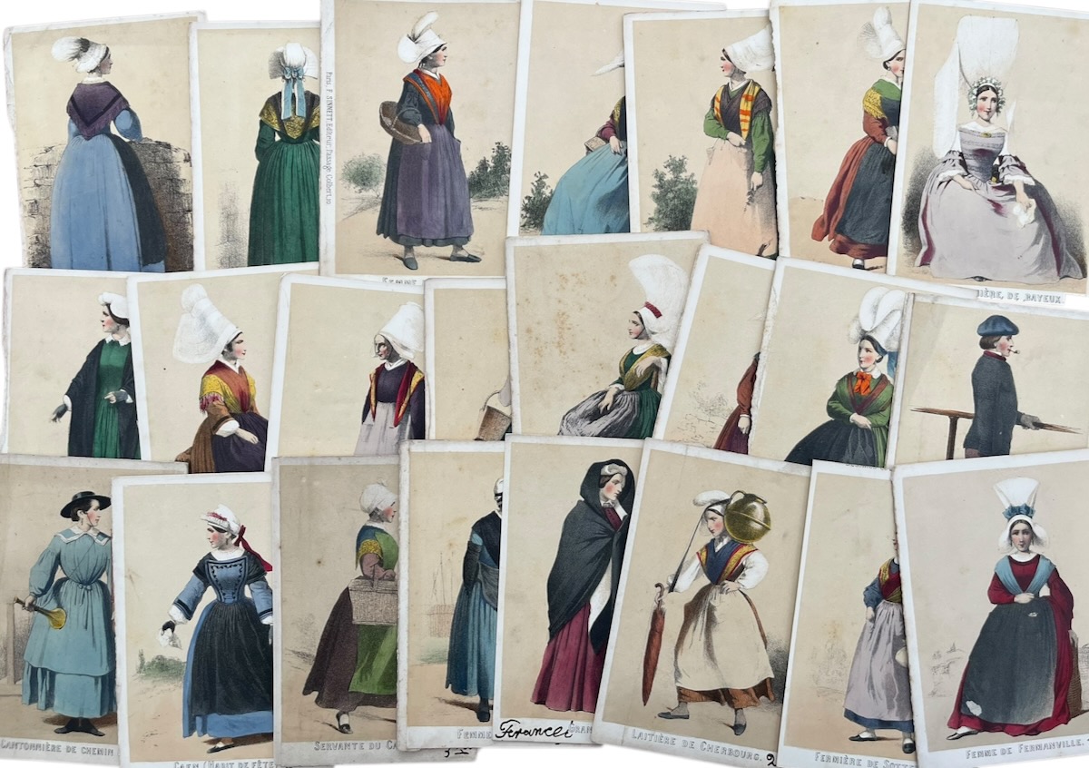 French Peasant Costumes.