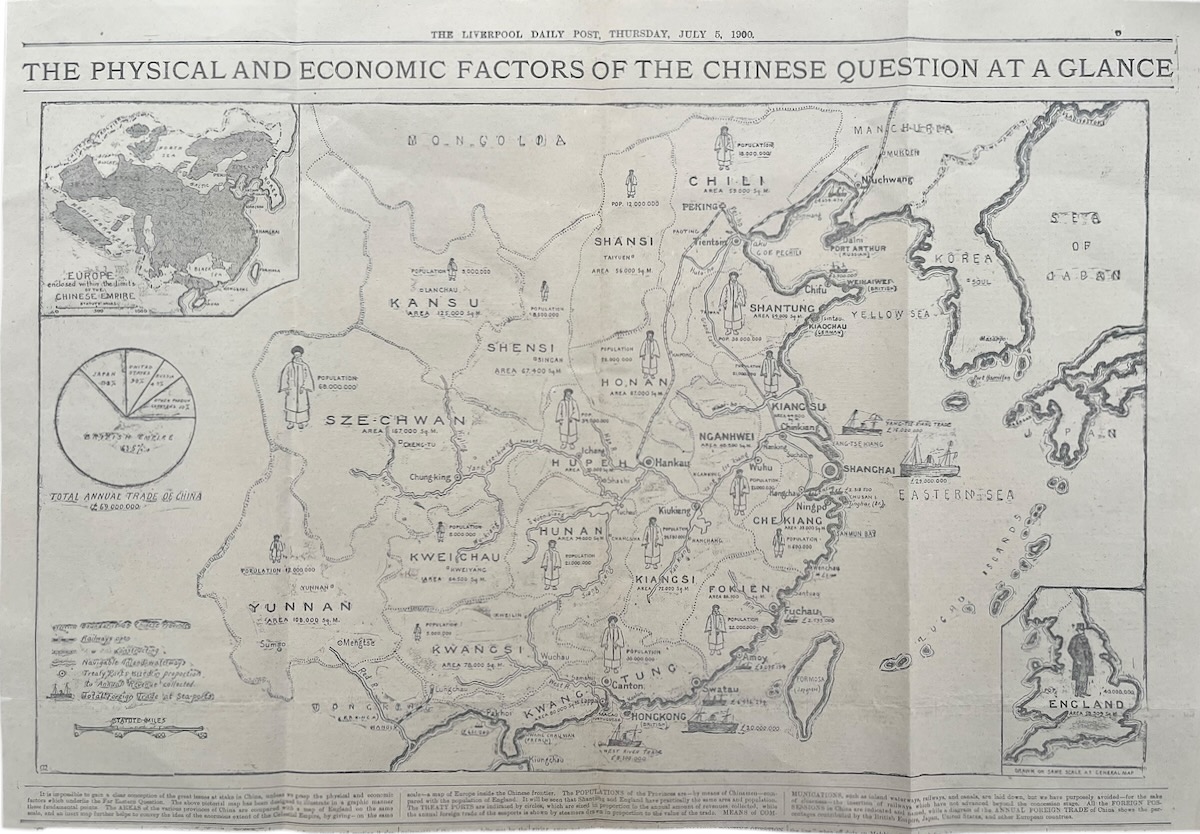 The Physical and Economic Factors of the Chines Question at a Glance.