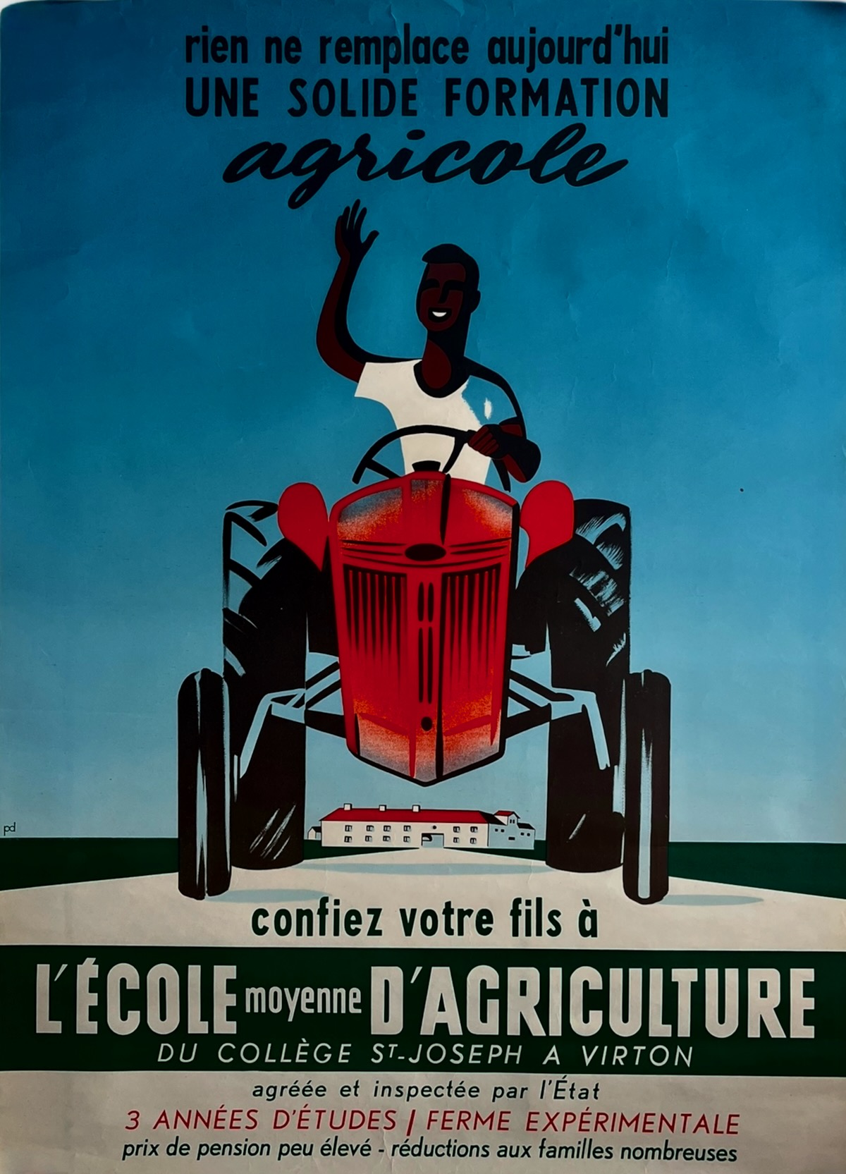 Confiez votre fils &agrave; l&rsquo;&Egrave;cole Moyenne d&rsquo;Agriculture du Coll&egrave;ge St-Joseph &agrave; Virton.