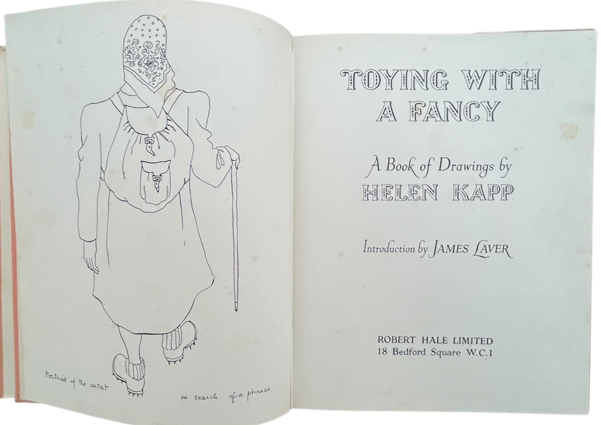 Toying With a Fancy, a Book of Drawings. Introduction by James Laver.