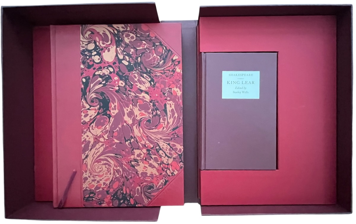 The Letterpress Shakespeare. King Lear. Edited by Stanley Wells.