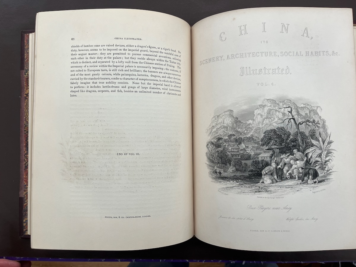 China in a Series of Views, Displaying the Scenery, Architecture, and Social Habits of That Ancient Empire.
