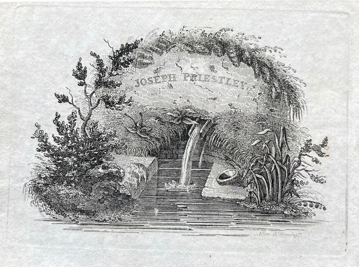&ldquo;Rushing Water&rdquo; Bookplate.