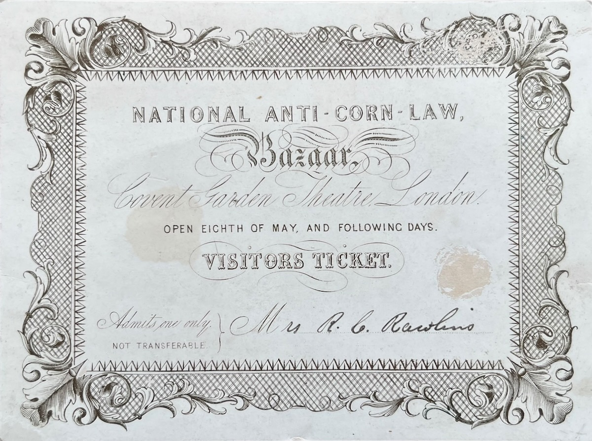 Image for National Anti-Corn-Law Bazaar, Covent Garden Theatre. National Anti-Corn-Law Bazaar, Covent Garden Theatre.