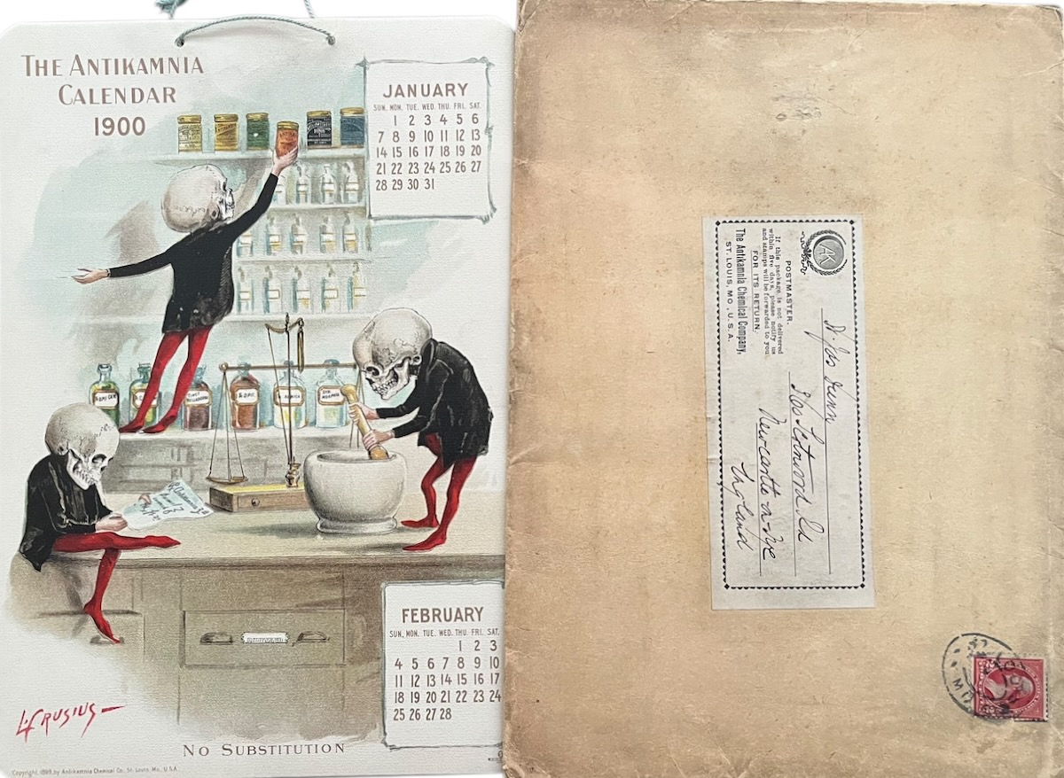 The Antikamnia Calendar 1900.
