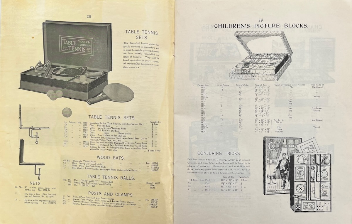 Catalogue of Indoor Games and Kindergarten Amusements.