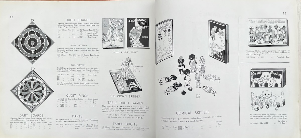 Catalogue of Indoor Games, Kindergarten Amusements, Jig-saw Puzzles, Hygienic Soft Toys, Dolls, Xmas Crackers, &c.