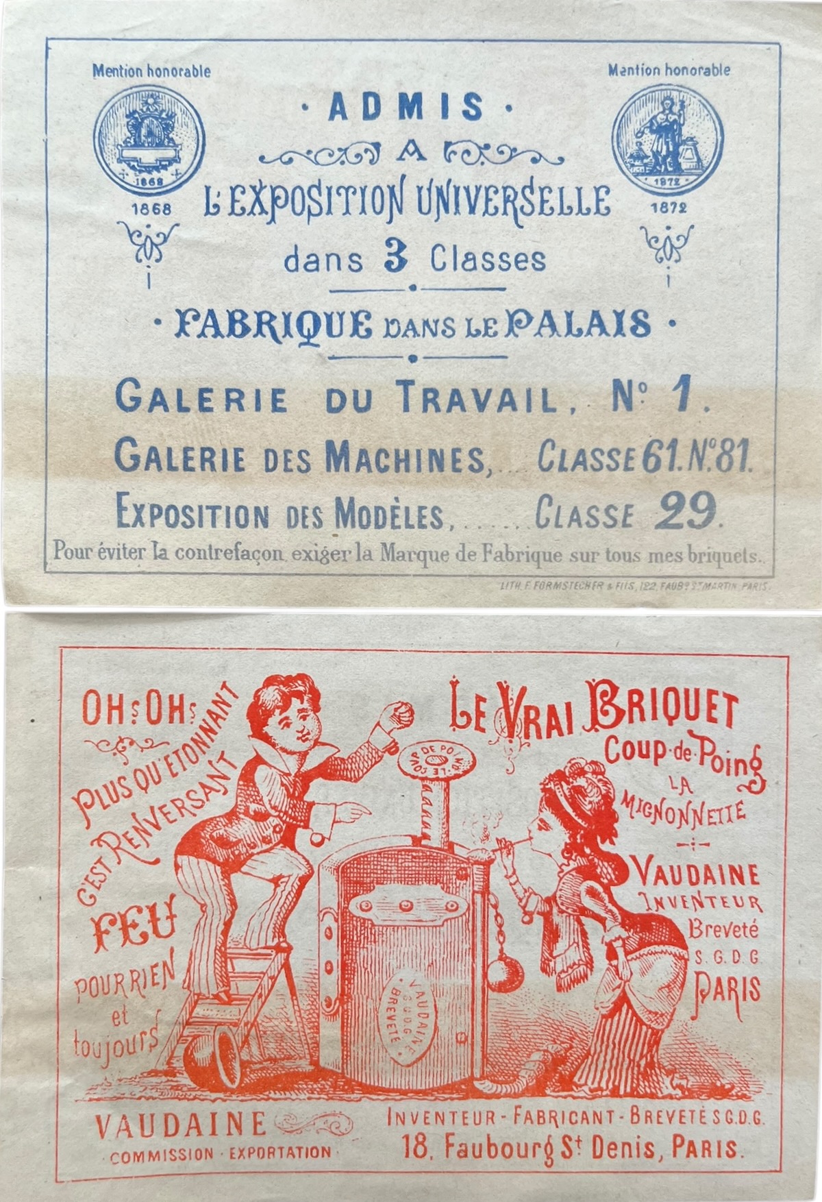 Le Vrai Briquet Coup de Poing, La Mignonette.