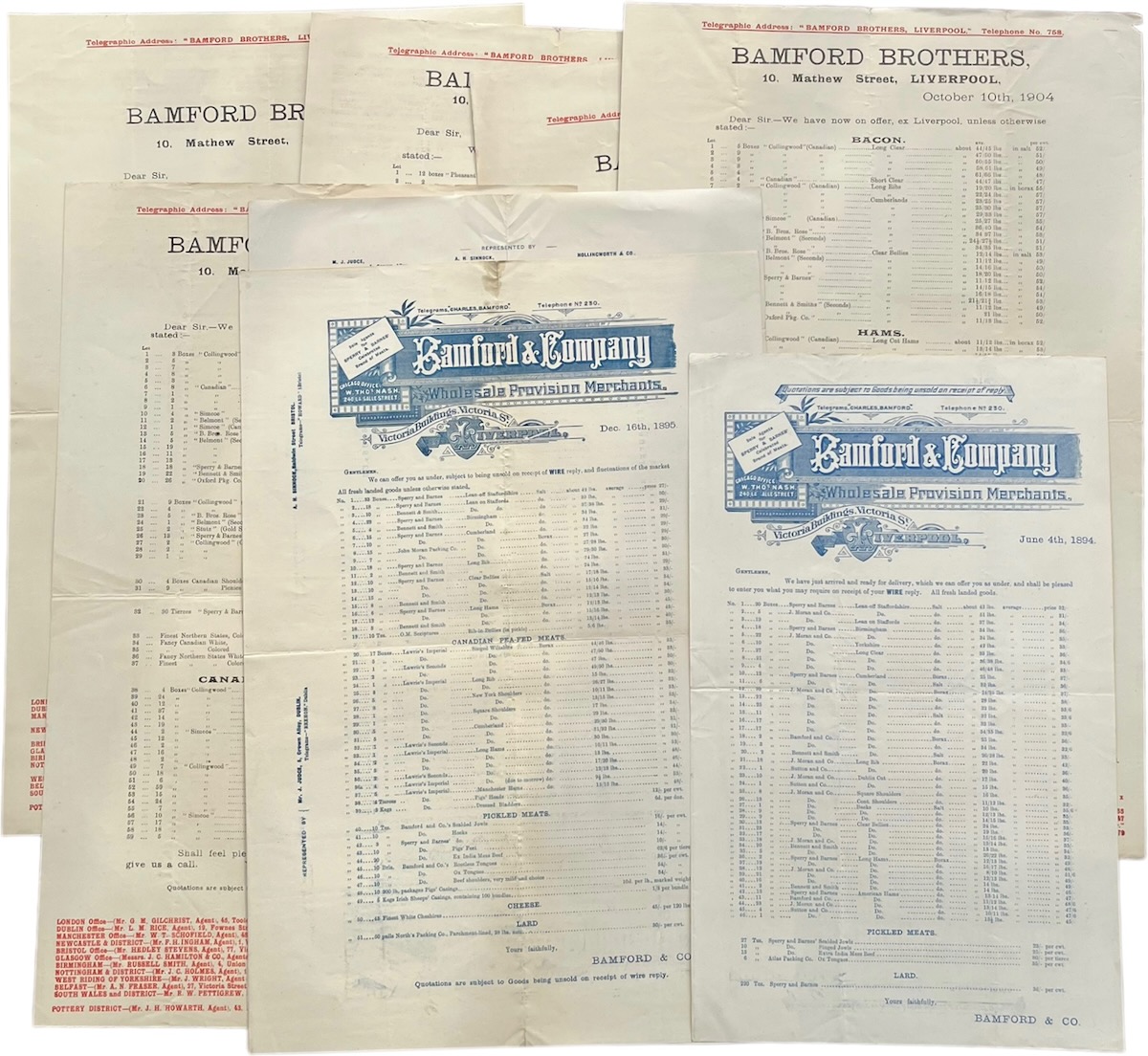 Price Lists.