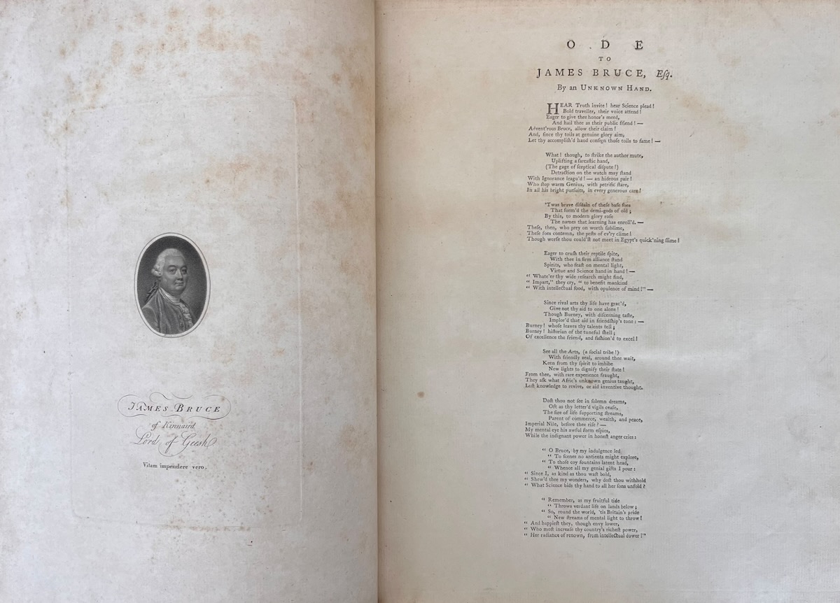 Travels to Discover the Source of the Nile, in the Years 1768, 1769, 1770, 1771, 1772, and 1773.