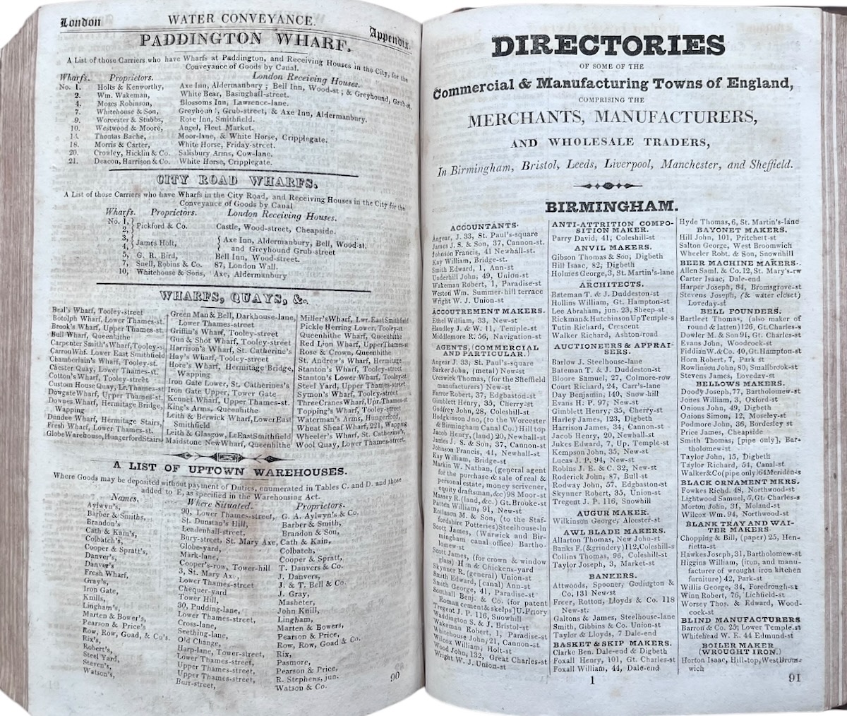 Pigot and Co.&rsquo;s City of Dublin and Hibernian Provincial Directory. to which is added a Comprehensive Directory of London. Copious Directories of. Birmingham, Bristol, Leeds, Liverpool, Manchester and Sheffield; the whole concluded with a complete Isle of Man Directory and Guide.