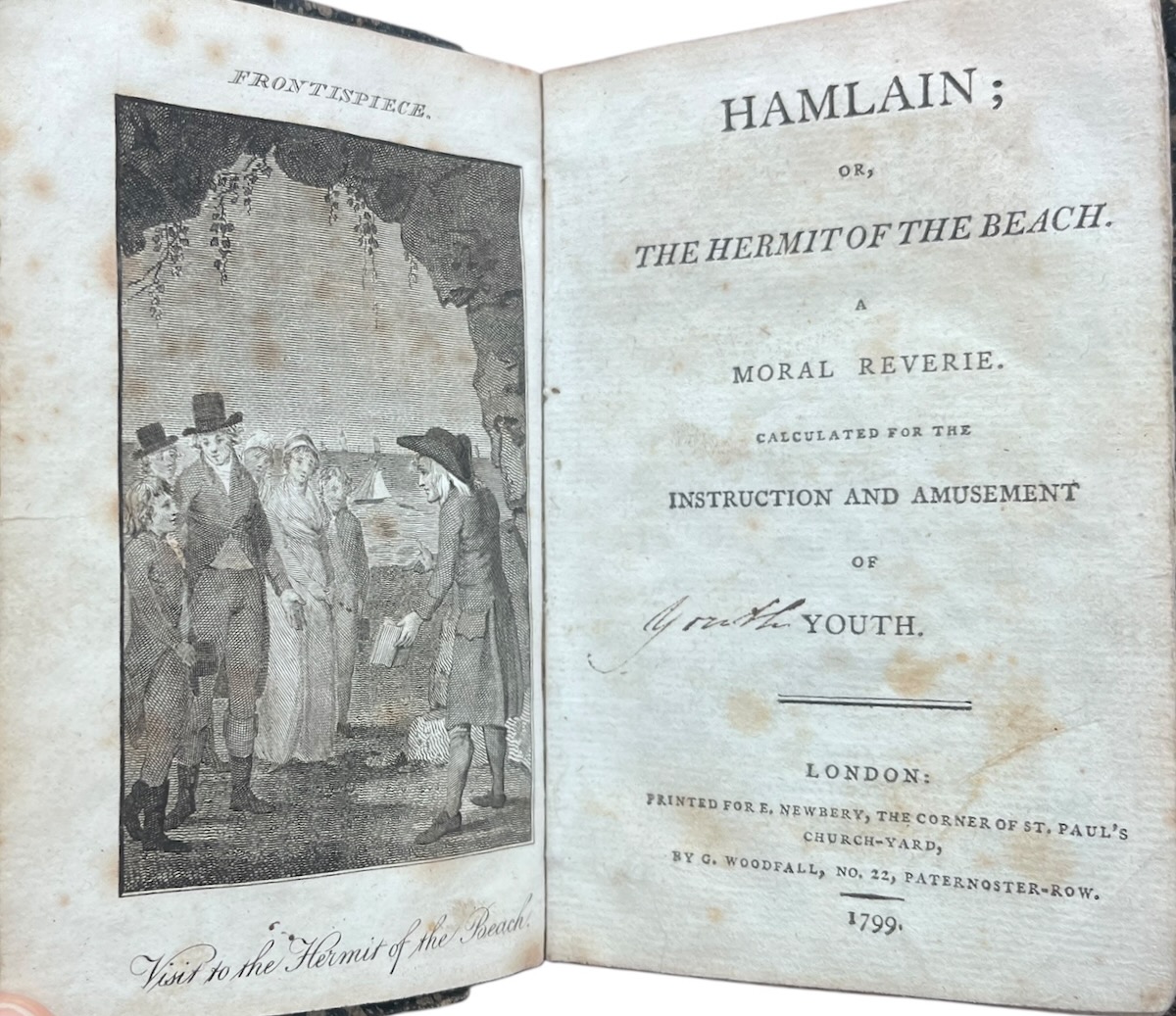 Hamlain; or, The Hermit of the Beach. A Moral Reverie. Calculated for the Instruction and Amusement of Youth.