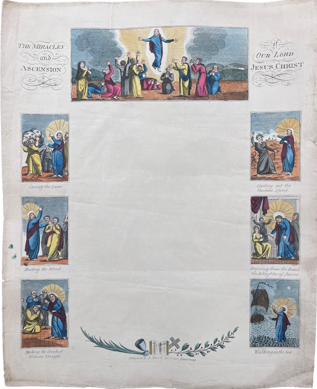The Miracles and Ascension of Our Lord Jesus Christ.