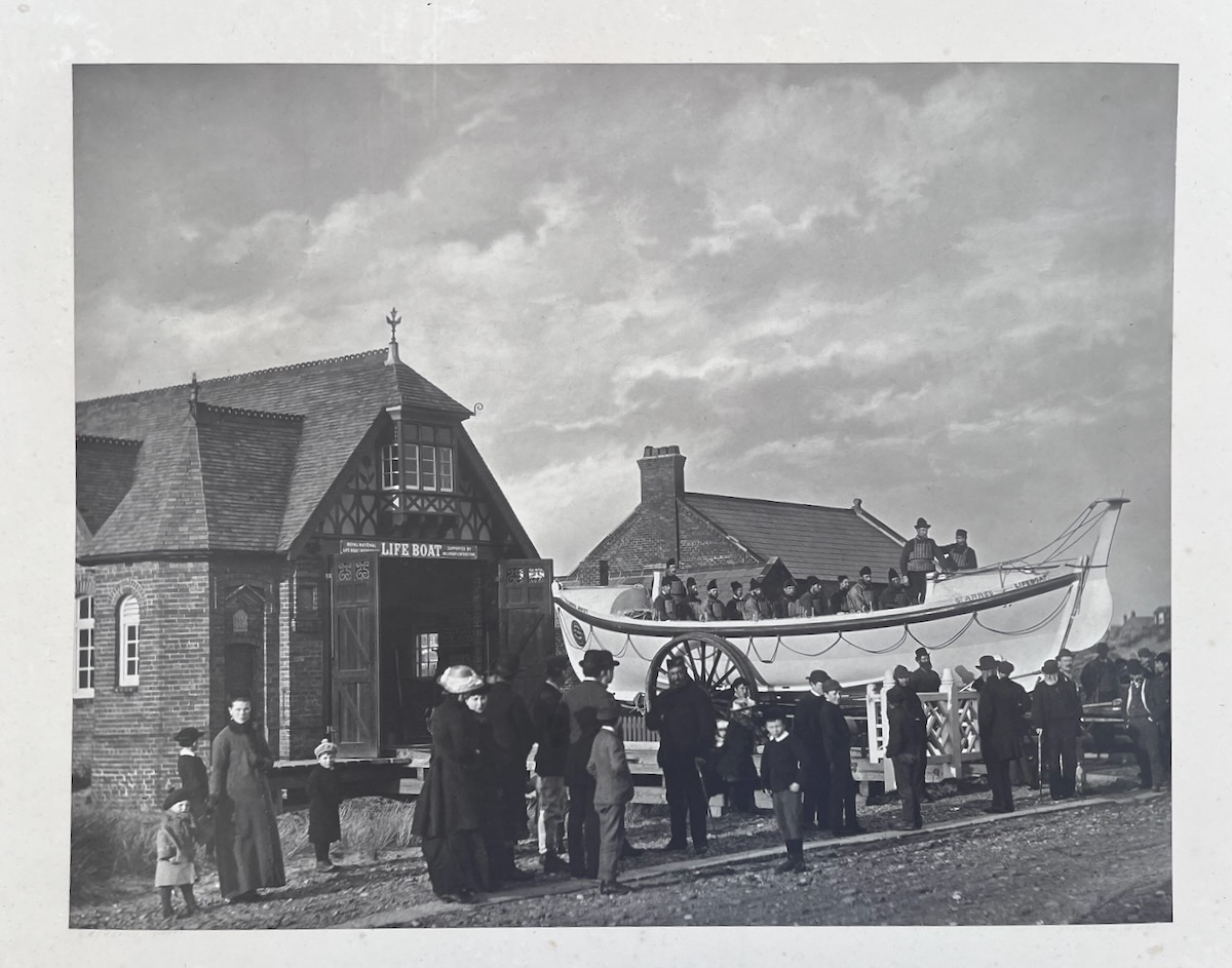 St. Annes Lifeboat &ldquo;Laura Janet&rdquo; and Crew, who gallantly rescued the Crew of Six Men from the Scotch Steamer &ldquo;Yangean,&rdquo; on December 5th, 1866, and five days after the Lifeboat was capsized and all Crew lost, while going to the rescue of the German Ship &ldquo;Mexico,&rdquo; o