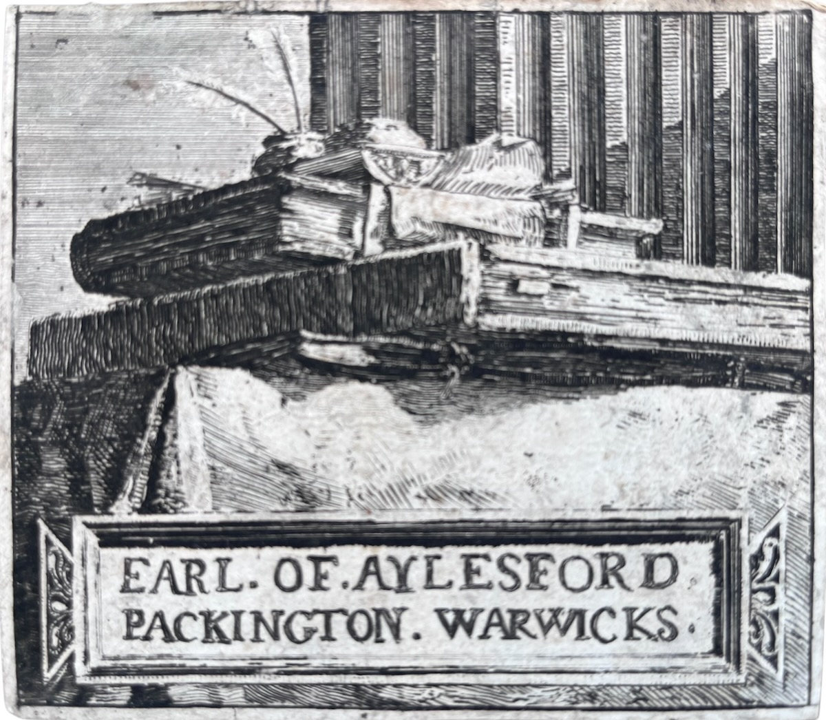 Bookplate.