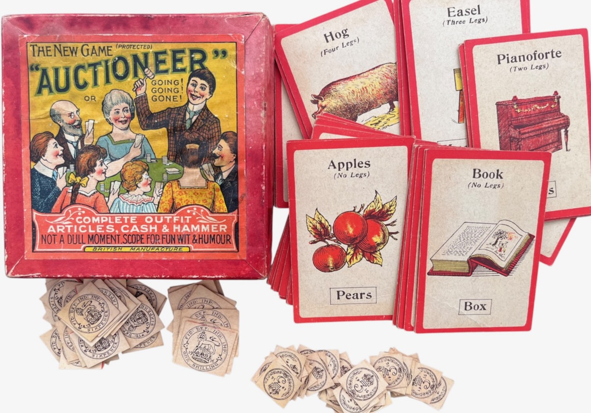 The New Game &ldquo;Auctioneer&rdquo; or, Going! Going! Gone!