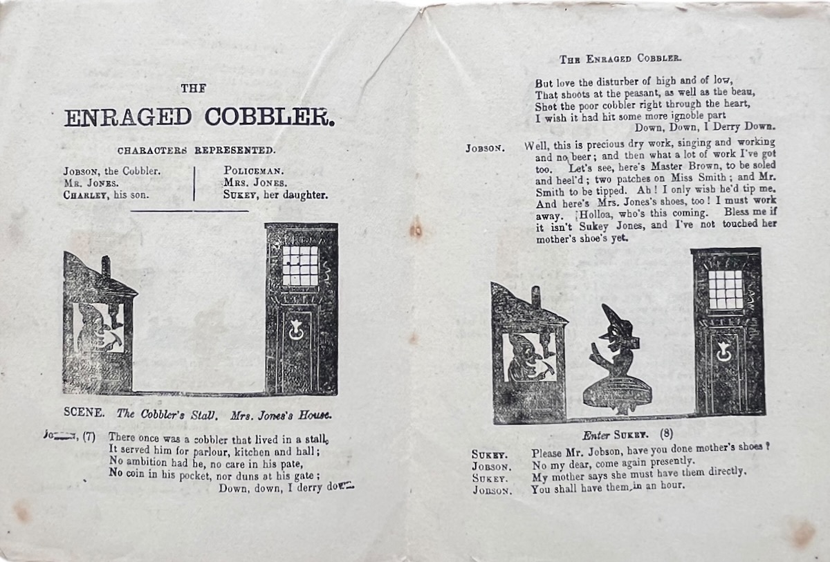 The Galanty Showman. Three Amusing Dialogues for Acting. The Broken Bridge. The Enraged Cobbler. Billy Button.