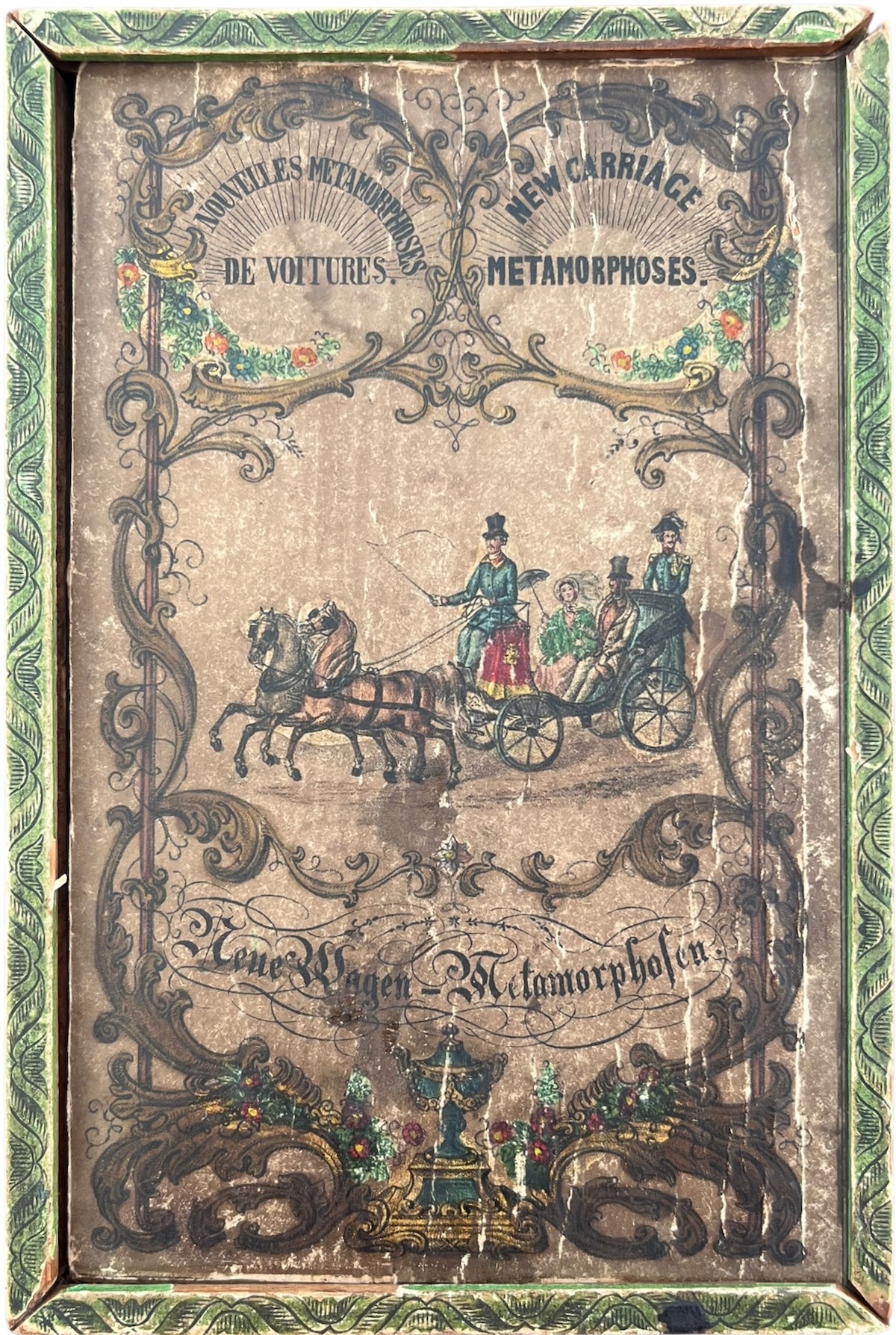 Nouvelles Metamorphoses de Voitures. New Carriage Metamorphoses. Neue Wagen Metamorphosen.